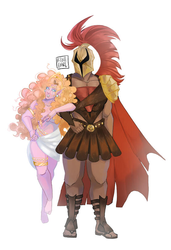 Aphrodite and Ares Aphrodite and Ares